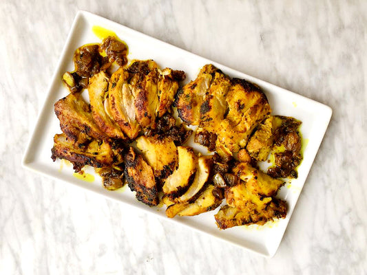 Skillet Chicken with Turmeric and Orange