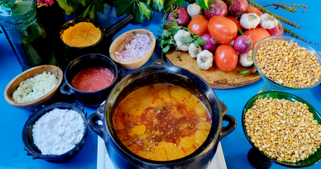 Shiro Wot (Spiced Ground Legume Stew)
